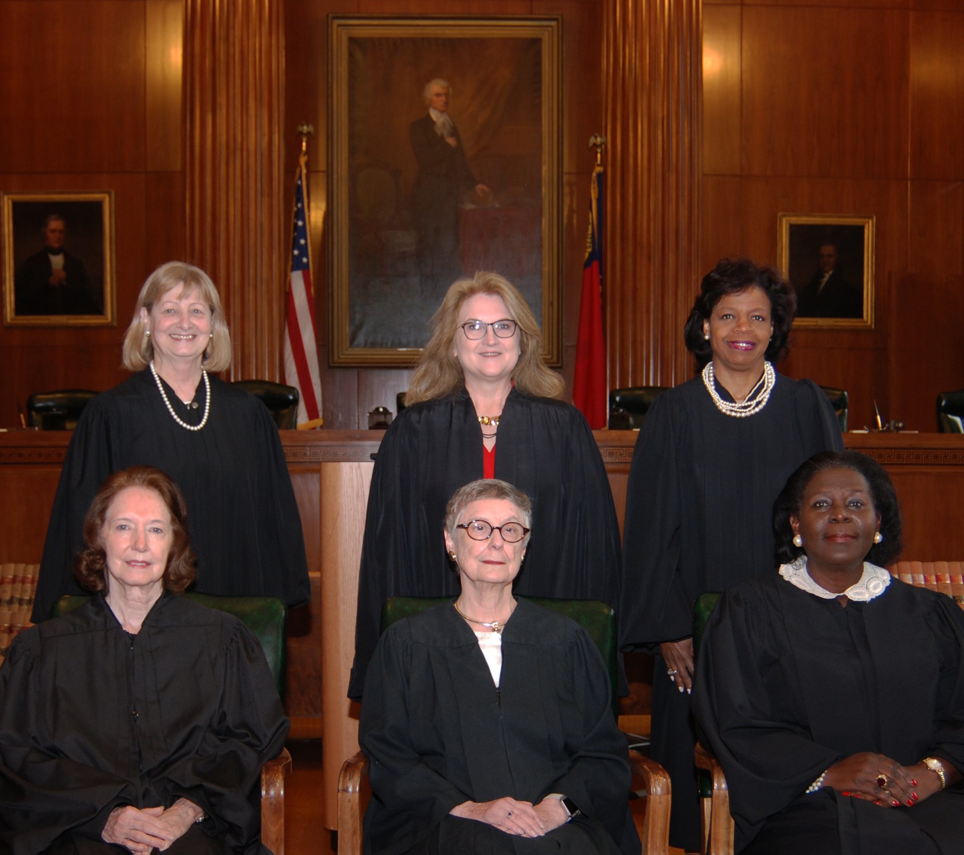 Justice Robin Hudson Honored Among the Women Justices of the Supreme Court of North Carolina